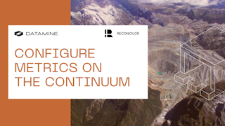 Configure Metrics on the Continuum
